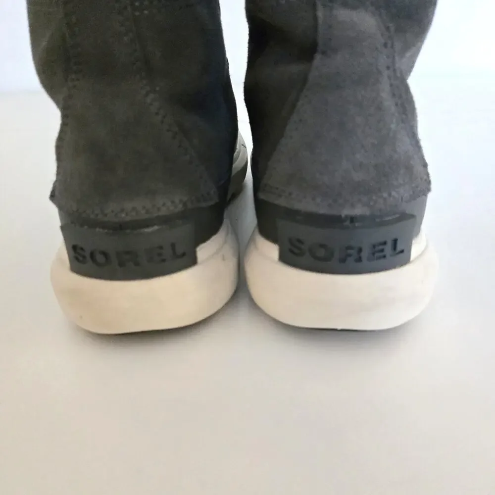 Sorel Explorer Next Joan Classic Waterproof Winter Boots Grey US 10